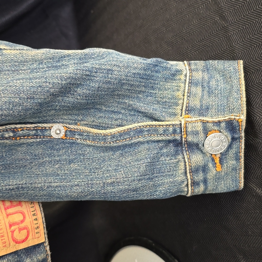 GUESS DENIM JACKET SIZE L - Picture 4 of 13